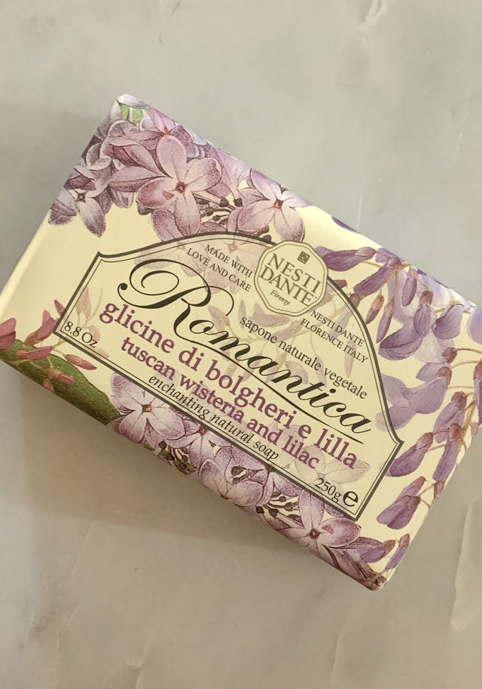 Nesti Dante Tuscan Wisteria and Lilac Soap