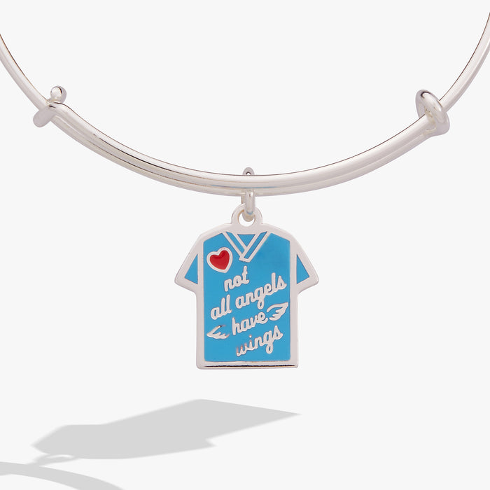 'Not All Angels Have Wings' Scrubs Bangle