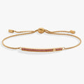 October Everyday Birthstone Pave Bolo Bracelet