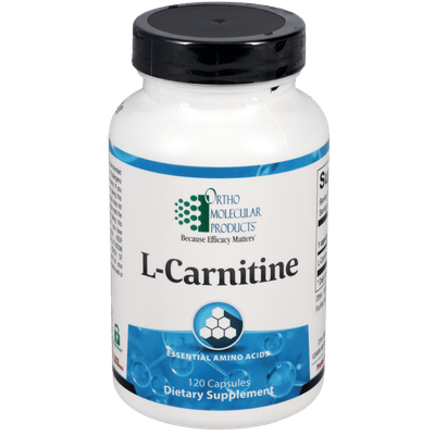 Ortho Molecular L - Carnitine 120 Capsules - The Oasis of Health