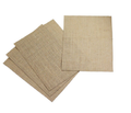 Pack of 6 Burlap Laminated Craft Sheets 8.5x11