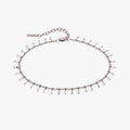 Paddle Tassel Chain Anklet