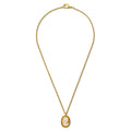 Petite Gilt Lady Pendant