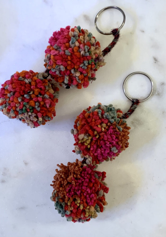 Pom Key Chain