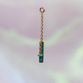 Pupil Hall Short Vibrant Blue Block Charm