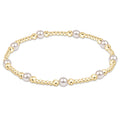 Purpose Pearl 4mm Gold Bracelet