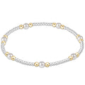 Purpose Pearl 4mm Mixed Metal Bracelet