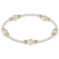 Purpose Pearl 6mm Dignity Mixed Metal Bracelet
