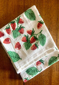 Raspberry Tea Towel
