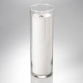 Richland Pillar Candle 9" & Eastland Cylinder Holder 10.5 inch Set of 12