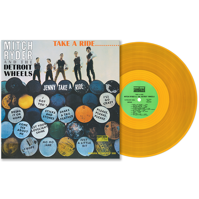 Ryder, Mitch and the Detroit Wheels – Take a Ride [GOLD VINYL] – New LP