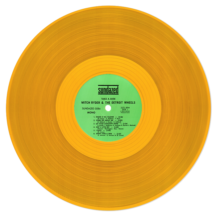 Ryder, Mitch and the Detroit Wheels – Take a Ride [GOLD VINYL] – New LP