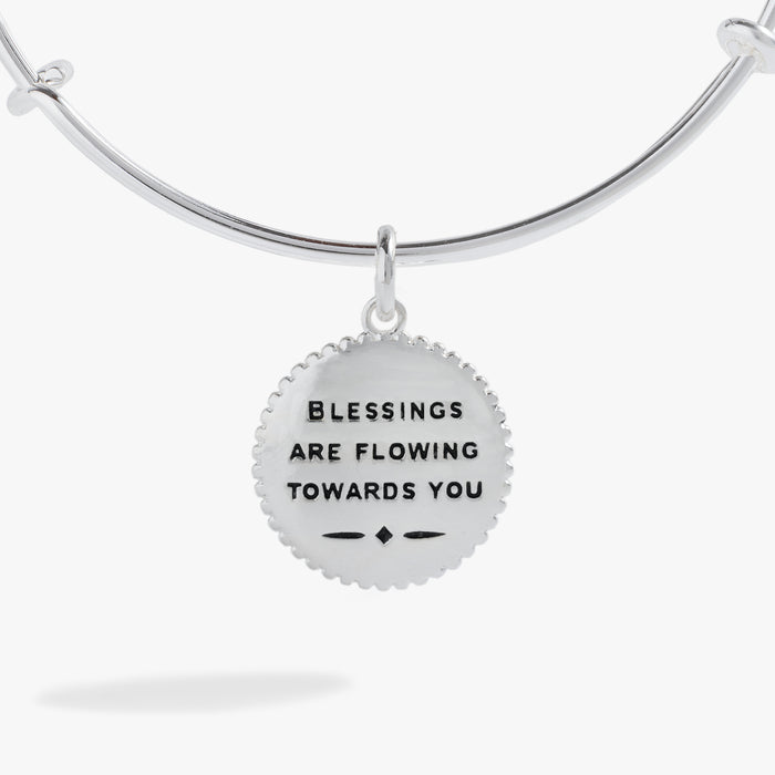 Sand Dollar Charm Bangle