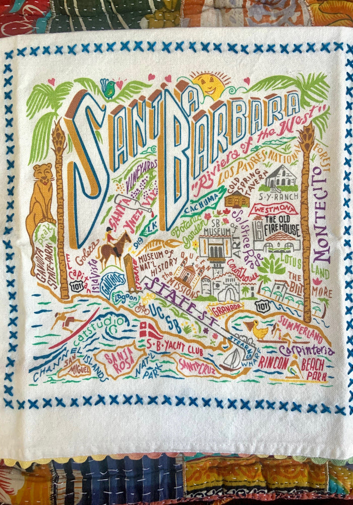 Santa Barbara Dish Towel