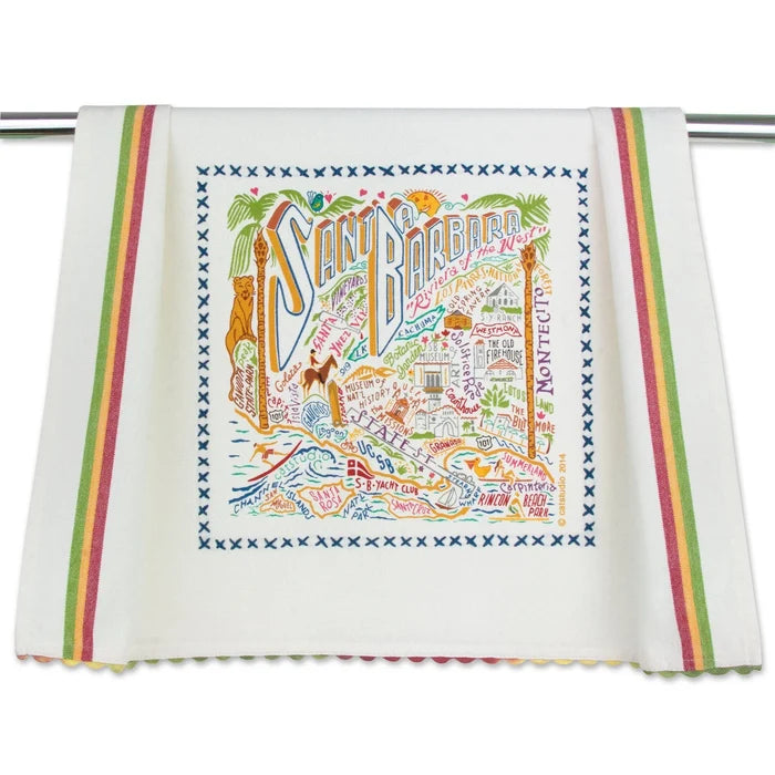 Santa Barbara Dish Towel