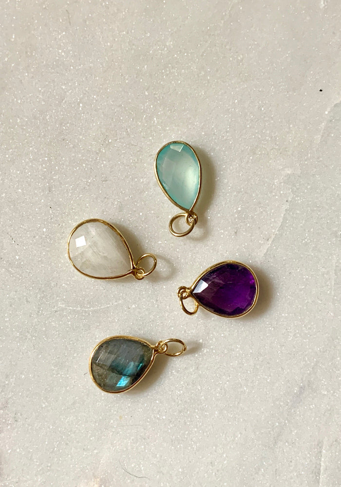 Semi-Precious Teardrop