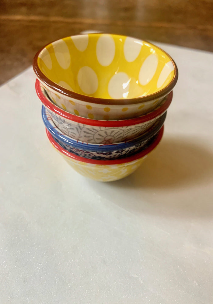 Set of 4 Inside Out Pinch Bowls