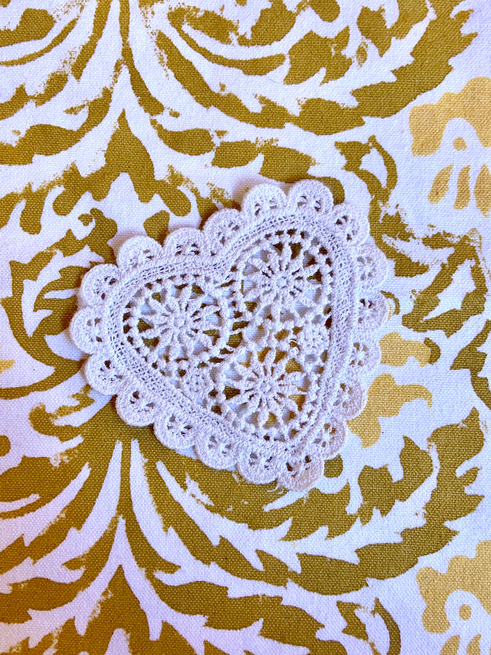 Set of Lace Hearts