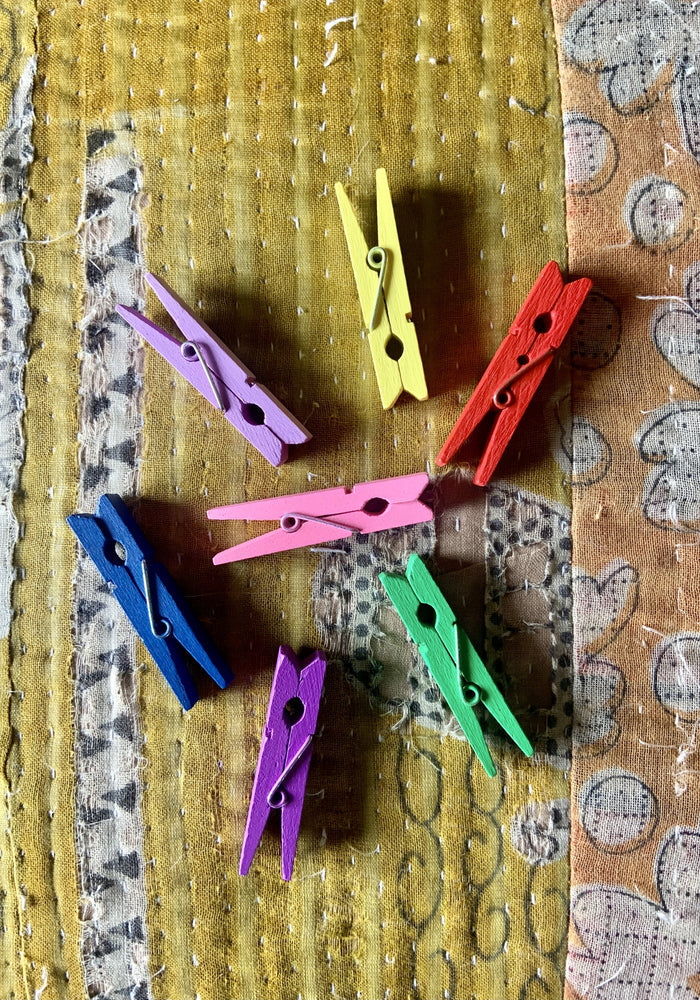 Set of Mini Clothes Pins