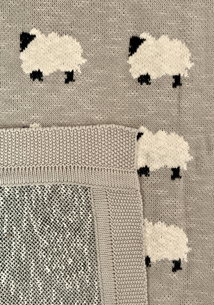 Sheep Baby Blanket