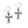 Southern Gates®  Abbey Gate Cross Earrings