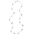 Southern Gates® Blue Topaz Heart Scroll  Necklace