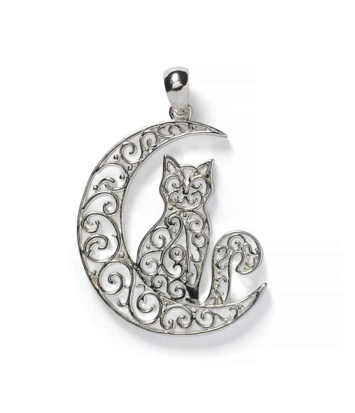 Southern Gates® Cat and Moon Pendant