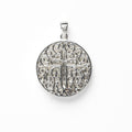 Southern Gates® Double Sided Cross and Oak Tree Pendant