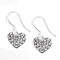Southern Gates® Everlasting Heart Dangle Earrings
