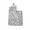 Southern Gates® Filagree Utah State Pendant