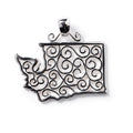 Southern Gates® Filagree Washington State Pendant