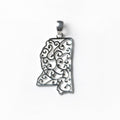 Southern Gates® Filigree Mississippi State Pendant