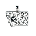 Southern Gates® Filigree Montana State Pendant