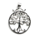 Southern Gates® Flat Round Oak Tree Pendant