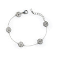 Southern Gates® Heart Scroll Station Bracelet