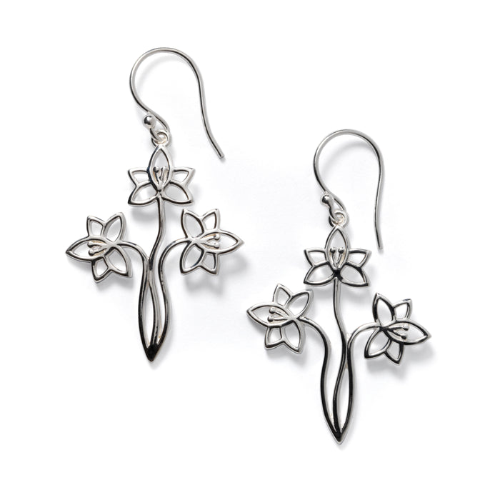 Southern Gates® Lily Cross Earrings