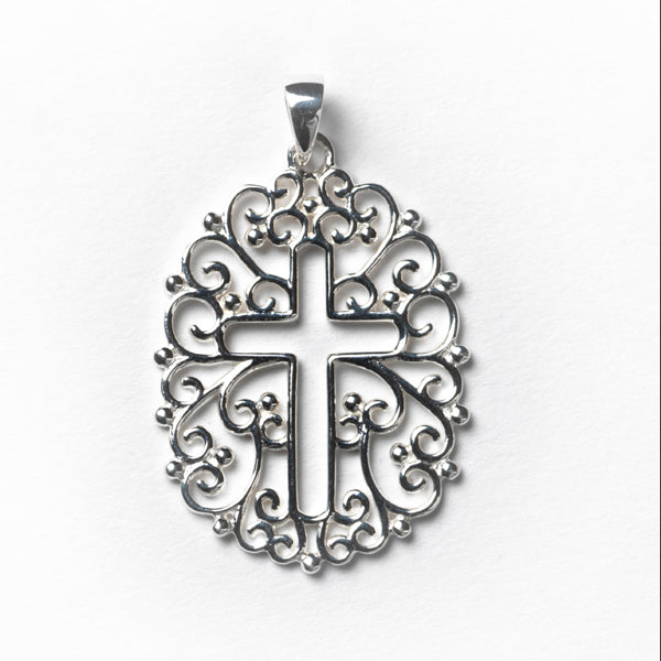 Southern Gates® Open Filigree Cross Pendant