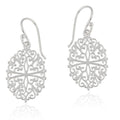Southern Gates® Ornamental Oval Filagree Earrings