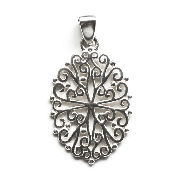Southern Gates® Ornamental Oval Filigree Pendant