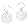 Southern Gates® Ornamental Round Filigree Earrings