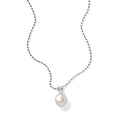 Southern Gates® Oval Pearl Necklace with Swirl Bale