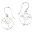 Southern Gates® Palmetto Tree and Moon Earrings