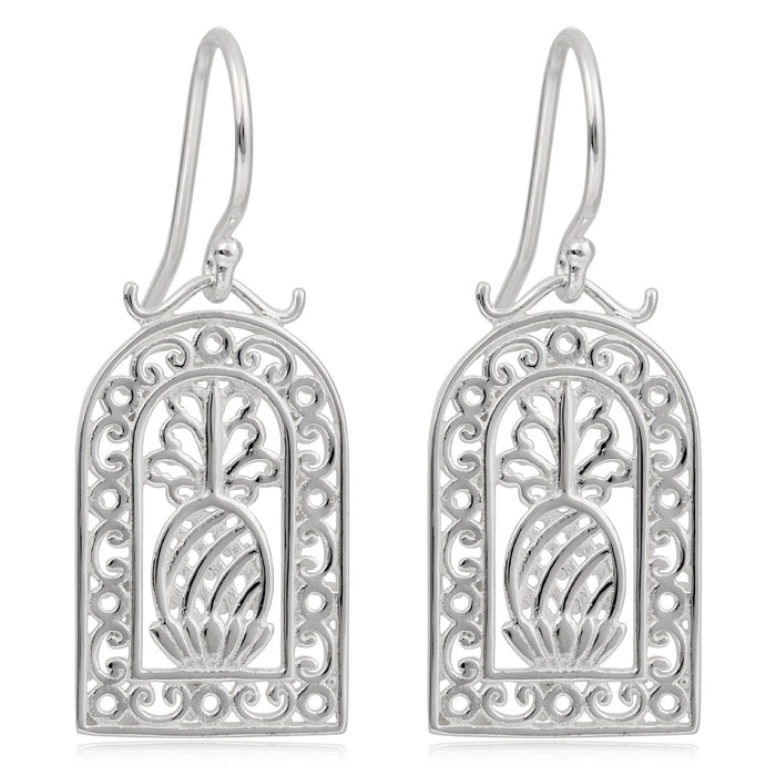 Southern Gates® Pineapple Dome Earrings