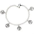 Southern Gates® Round Oak Tree Charm Bracelet
