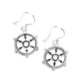 Southern Gates® Ships Wheel Earrings