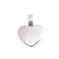 Southern Gates® Solid Flat Heart Pendant