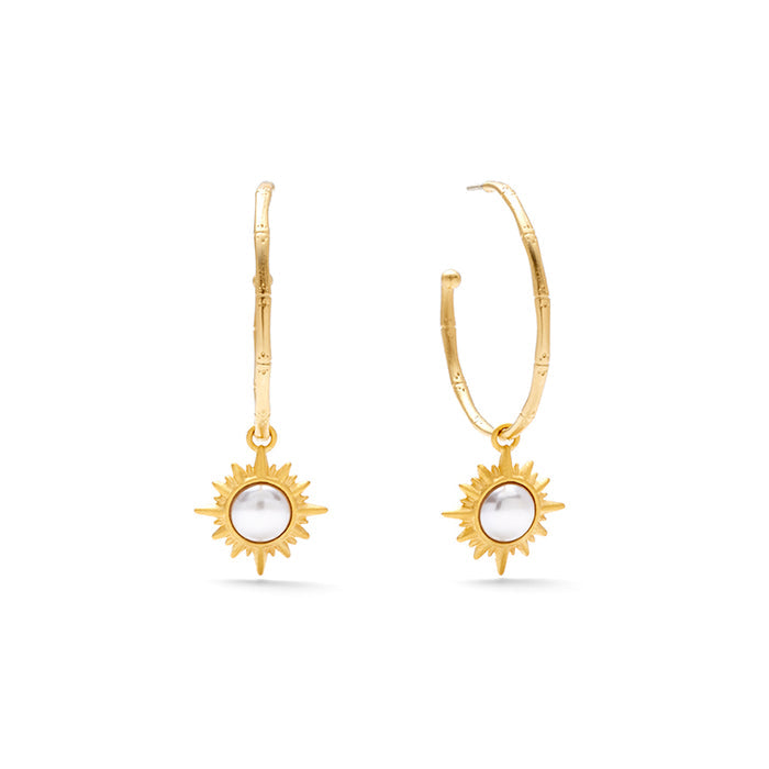 Starburst Hoops