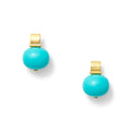 Statement Making Pebble Pearl Post Earring