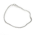 Sterling Silver 1.8mm Ricebead Bracelet