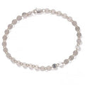 Sterling Silver 1mm Flat Round Bracelet
